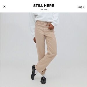 STILL HERE: Childhood Distressed : Off white